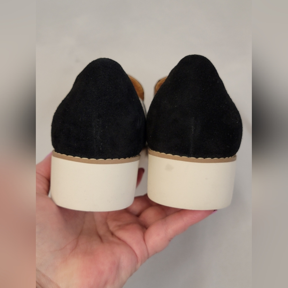 Vionic Kensley Black Patent Slip-On Loafers with Contrast Sole Size 9.5 - Picture 8 of 14